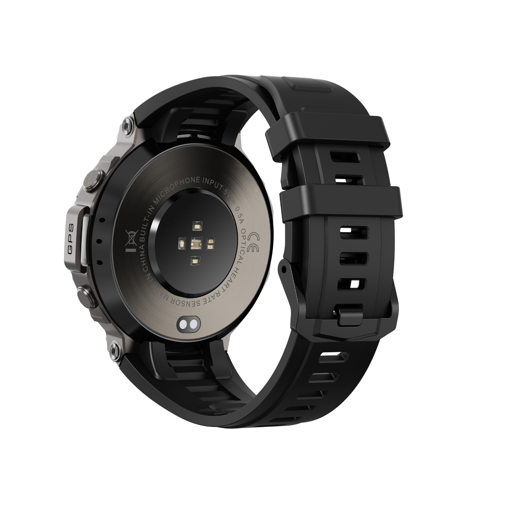 Dale X-Ultra58 – Military SmartWatch with Dual GPS, Compass and Route Tracking – Black