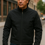 Waterproof and cut-resistant metal jacket for men