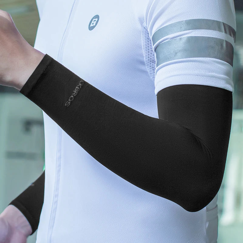 Cooling UV Protection Arm Sleeves – Breathable Ice Silk Cycling & Outdoor Sports Sleeves