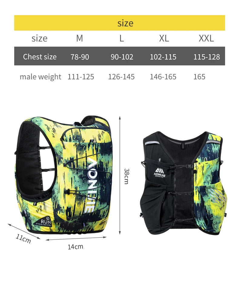 Running Vest - 10L Ultraligero - AONIJIE C9116