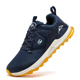 Unisex TrailFlex Hiking Sneakers – Lightweight Outdoor Shoes - Navy Blue