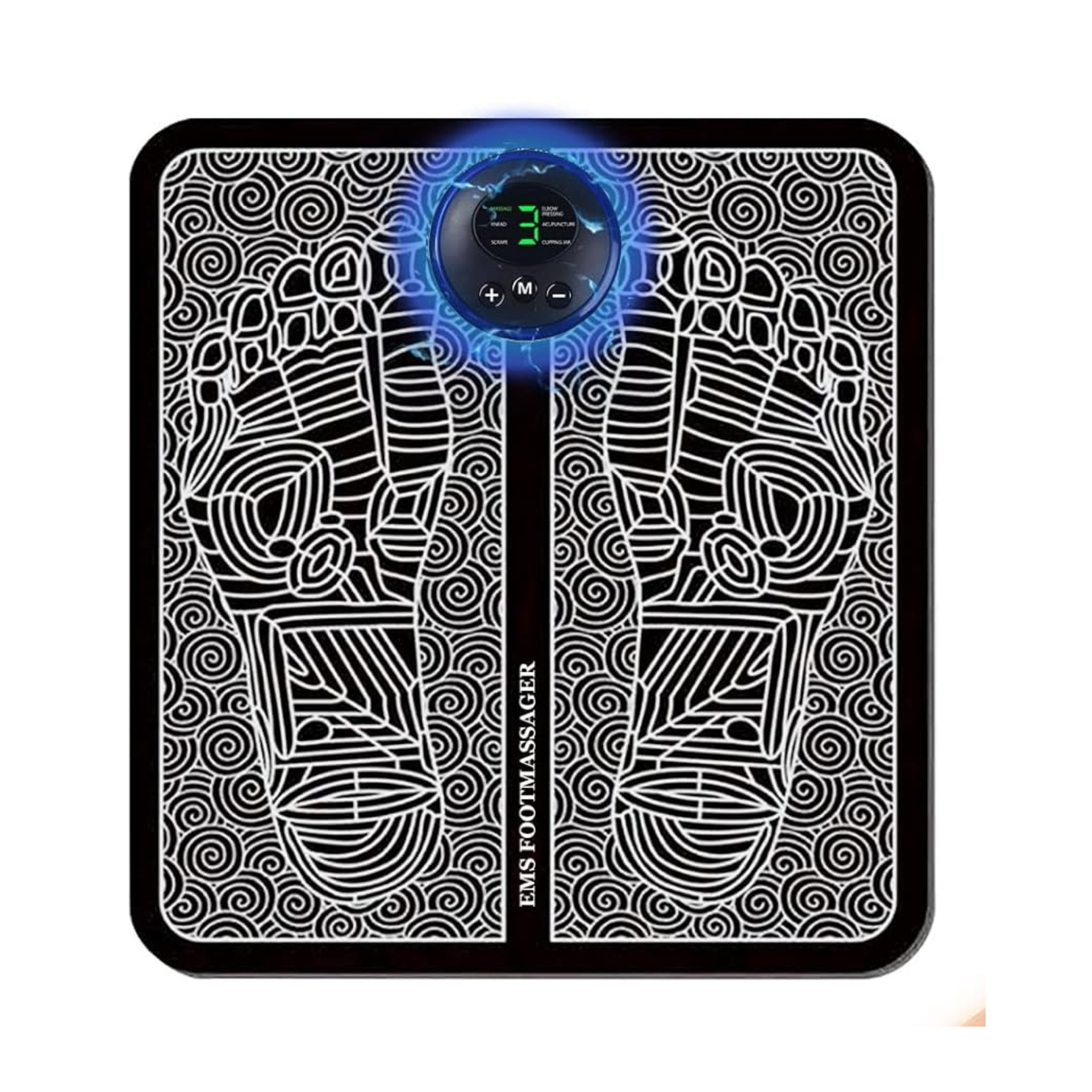 Shiatsu Foot Massager + Heated Foot Mask + 10 FREE Overnight Recovery Patches
