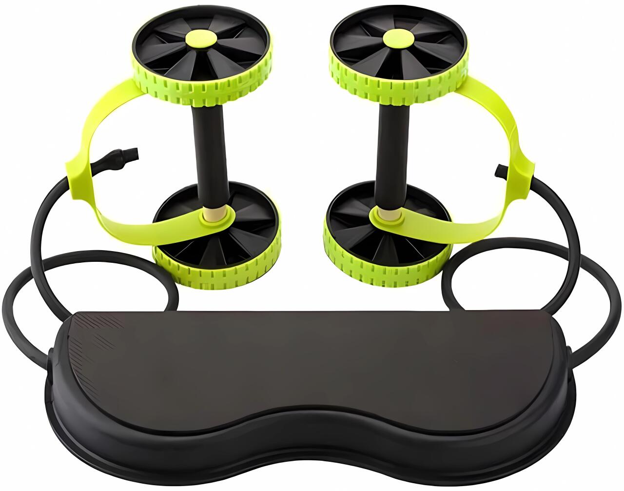 Ab Wheel + Resistance Bands