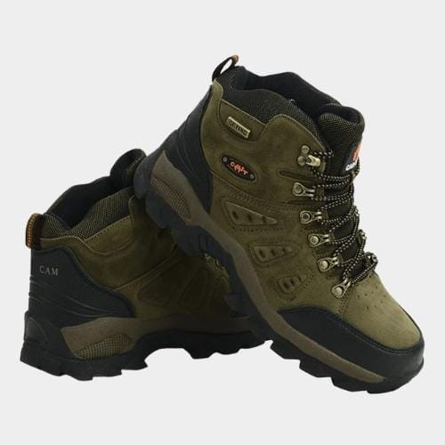 Waterproof hiking boots + free belt included