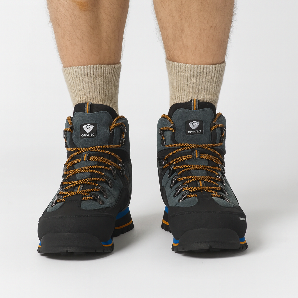 Waterproof hiking boot for rugged terrain