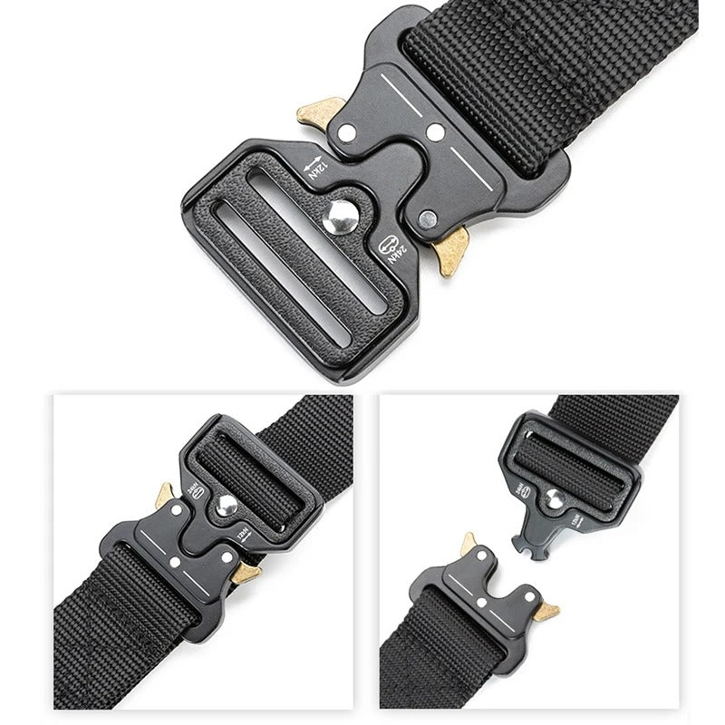 Tactical quick-release belt – military belt