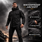 Tactical military waterproof jacket