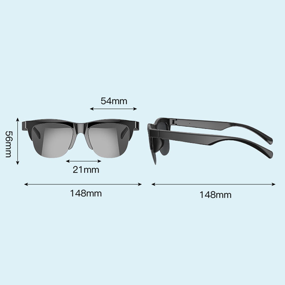 Gafas Inteligentes  Bluetooth con Control Táctil y Protección UV