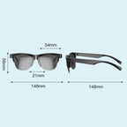 Gafas Inteligentes  Bluetooth con Control Táctil y Protección UV