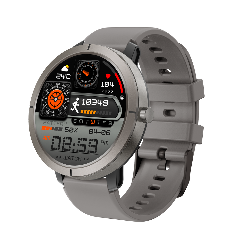 Classic Gaia76 SmartWatch: GPS con 6 Satélites y 170+ Modos Deportivos - Argent