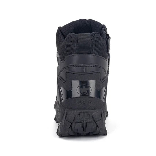 Men's combat boots – waterproof, slip-resistant hiking boots, puncture-resistant and ankle-sprain-protected work boots