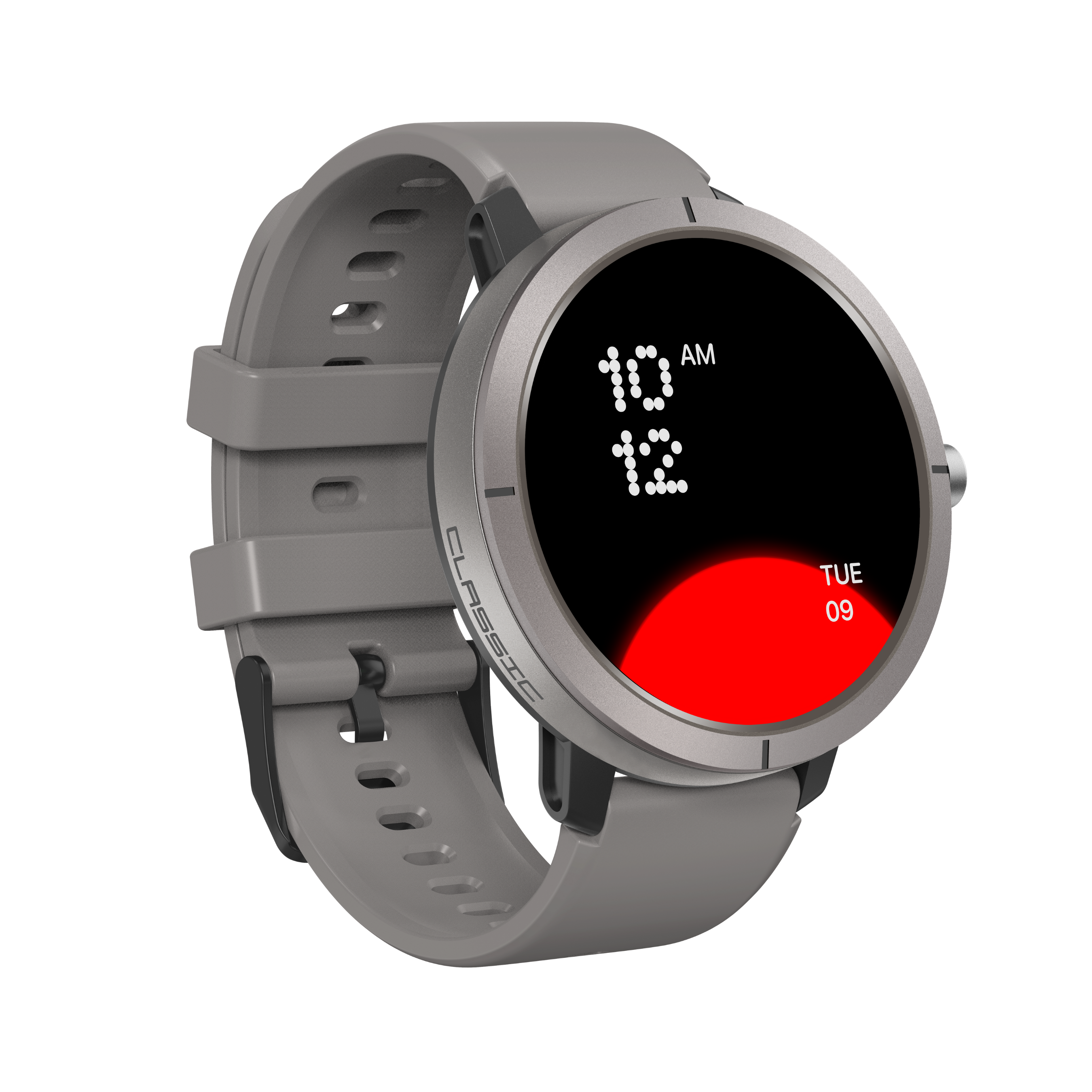 Classic Gaia76 SmartWatch: GPS with 6 Satellites and 170+ Sport Modes - Argent