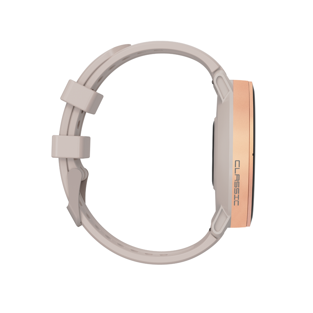 Classic Gaia76 SmartWatch: GPS with 6 Satellites and 170+ Sport Modes – Rose Gold