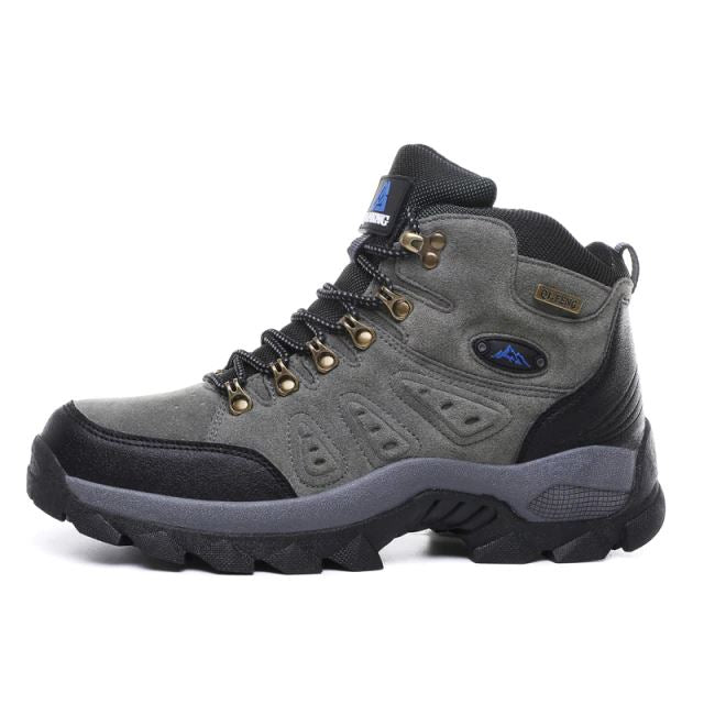 Waterproof hiking boots + free belt included