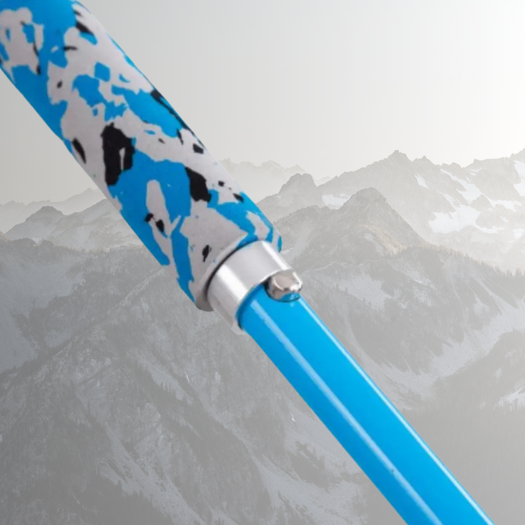 2 Bastones de Senderismo Ultraligeros E2 de Fibra de Carbono / + Gratis  Bolsa para bastones