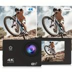 Pack Cámara Deportiva HD 4K/30 fps + Powerbank