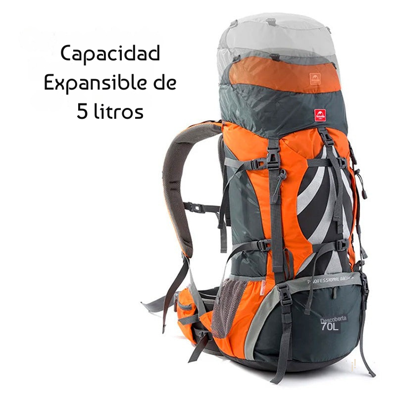 MOCHILA DE MONTAÑA 70L Naturehike
