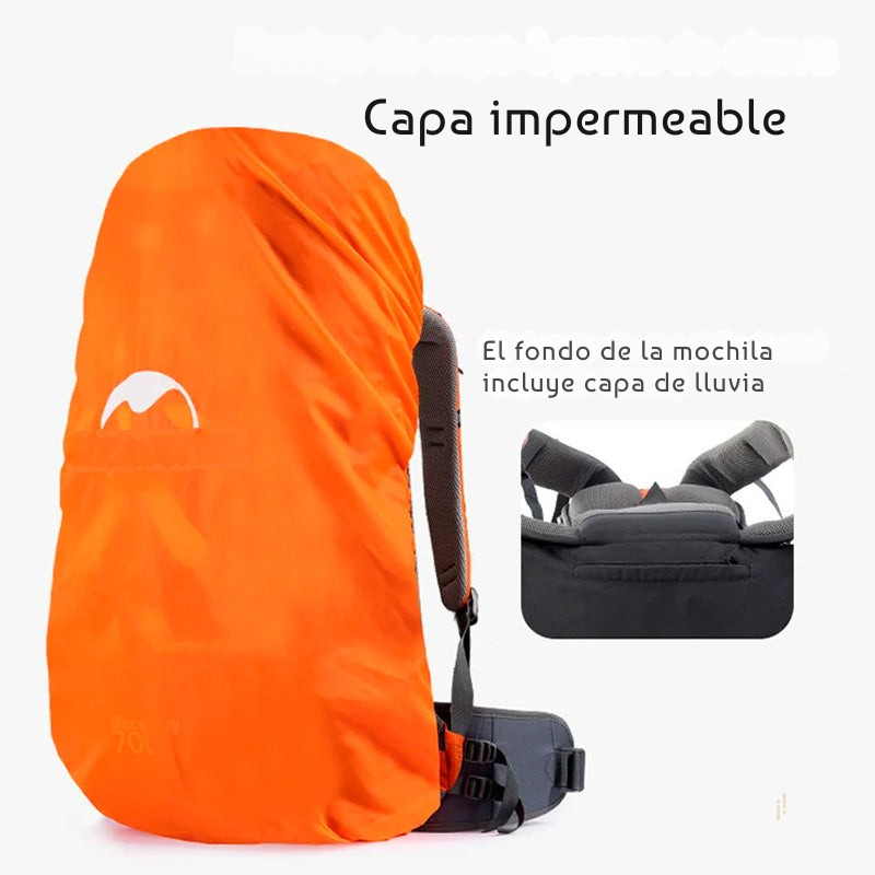 MOCHILA DE MONTAÑA 70L Naturehike