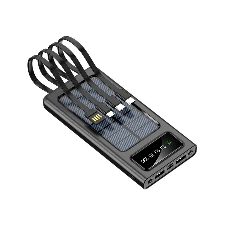 Dale Iluminación Total - Linterna Potente Con Tripode + Powerbank Solar