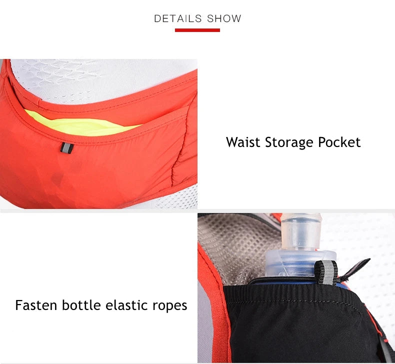 Chaleco Aonijie Race 2.5L – Hidratación Minimalista para Corredores