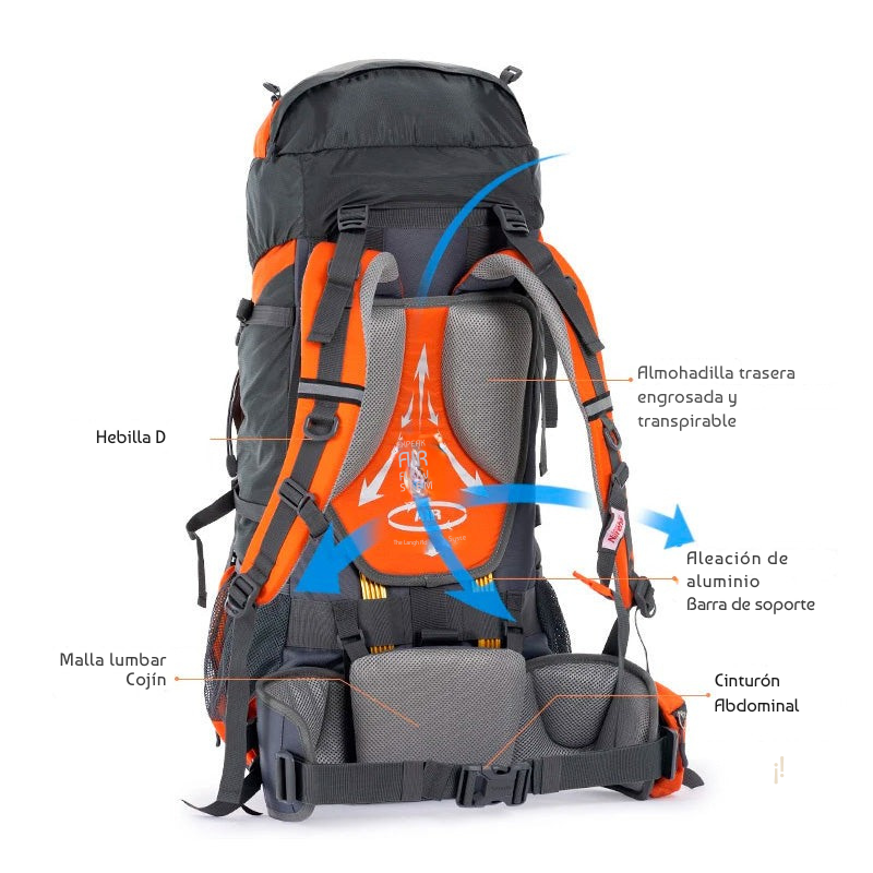 MOCHILA DE MONTAÑA 70L Naturehike