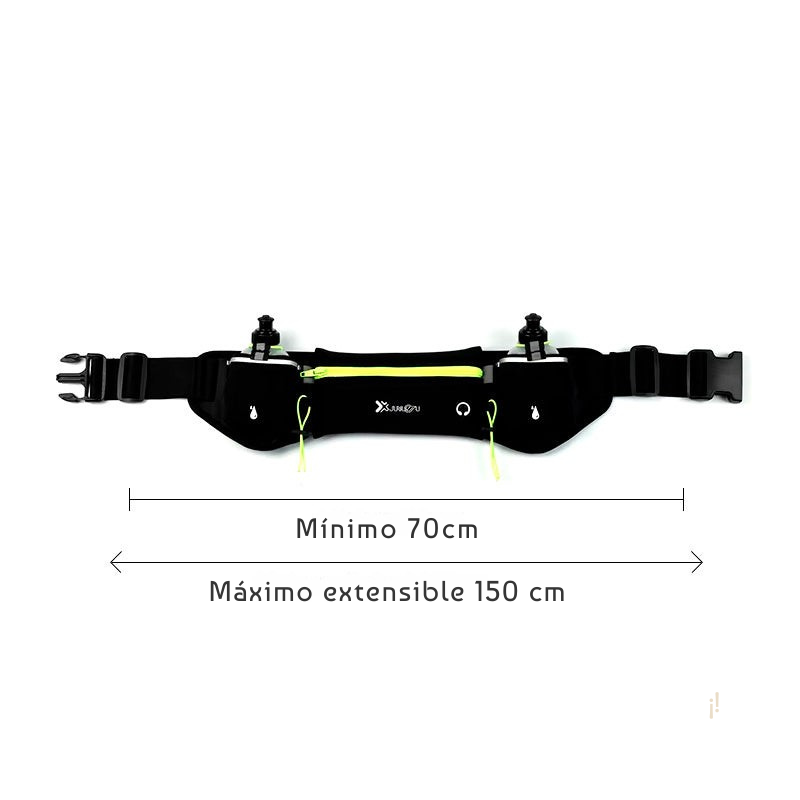 Cinturón de Hidratación Deportivo Unisex - RunFit Pro