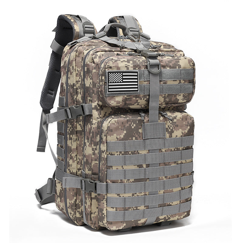 50L Waterproof Tactical Backpack for Hiking, Camping & Travel