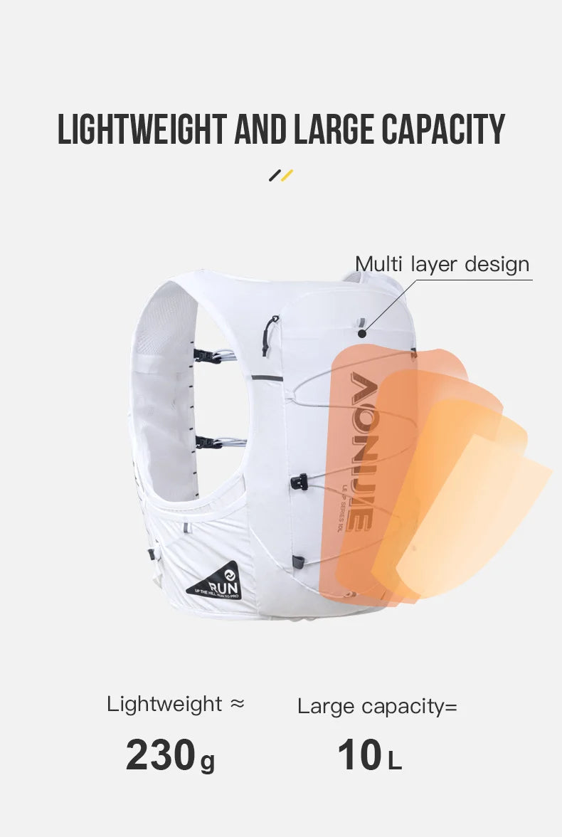 Chaleco 10L  AONIJIE C9116 - Con o Sin Accesorios