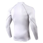Men's Long Sleeve Compression Shirt – Quick-Dry Athletic Gym & Running Top