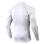Men's Long Sleeve Compression Shirt – Quick-Dry Athletic Gym & Running Top