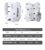 Chaleco 10L  AONIJIE C9116 - Con o Sin Accesorios