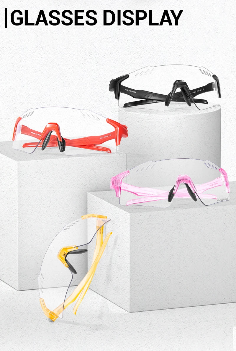 Lentes ActiveVue - Gafas Fotocromáticas Protección UV400 - Rojo
