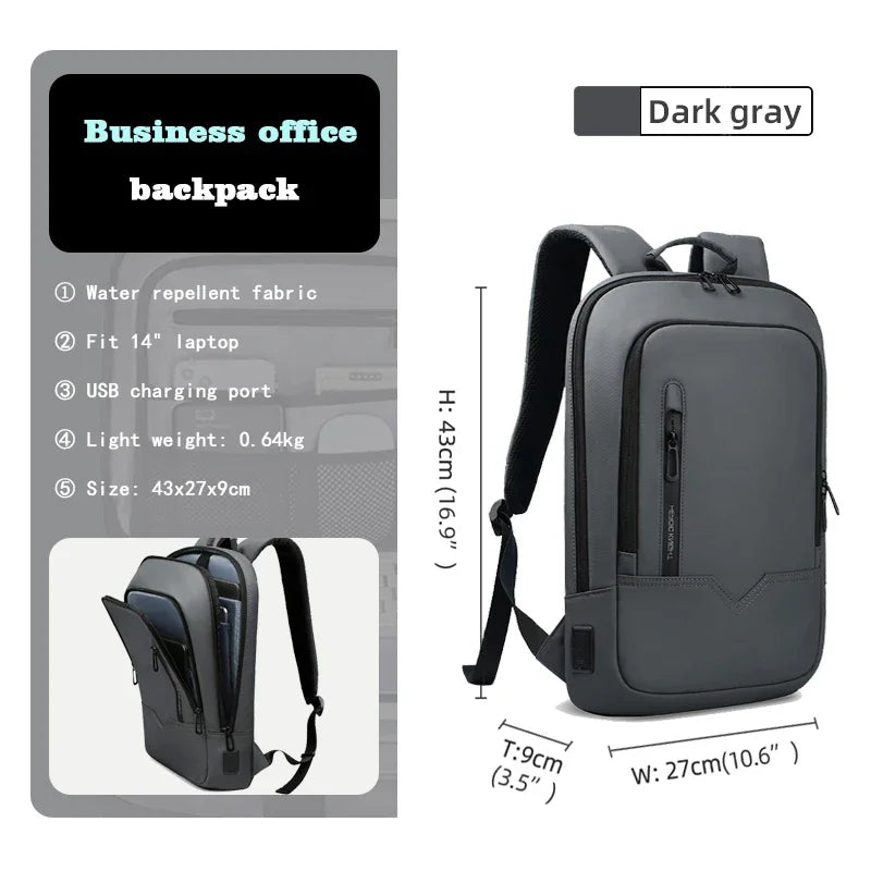 Smart Waterproof Laptop Backpack