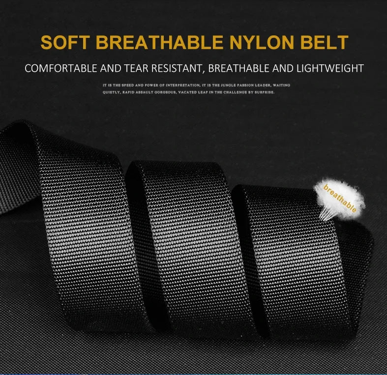 Tactical Quick Release Belt for Hiking, Camping & Work