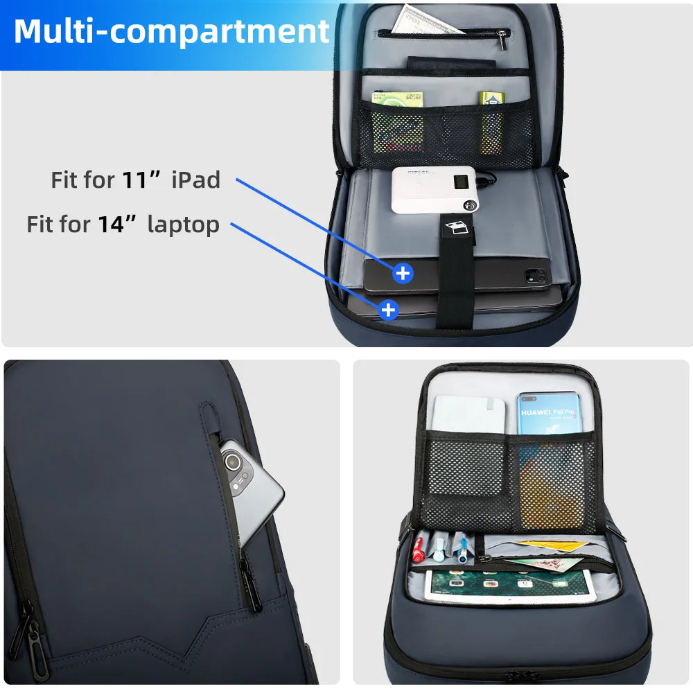 Smart Waterproof Laptop Backpack