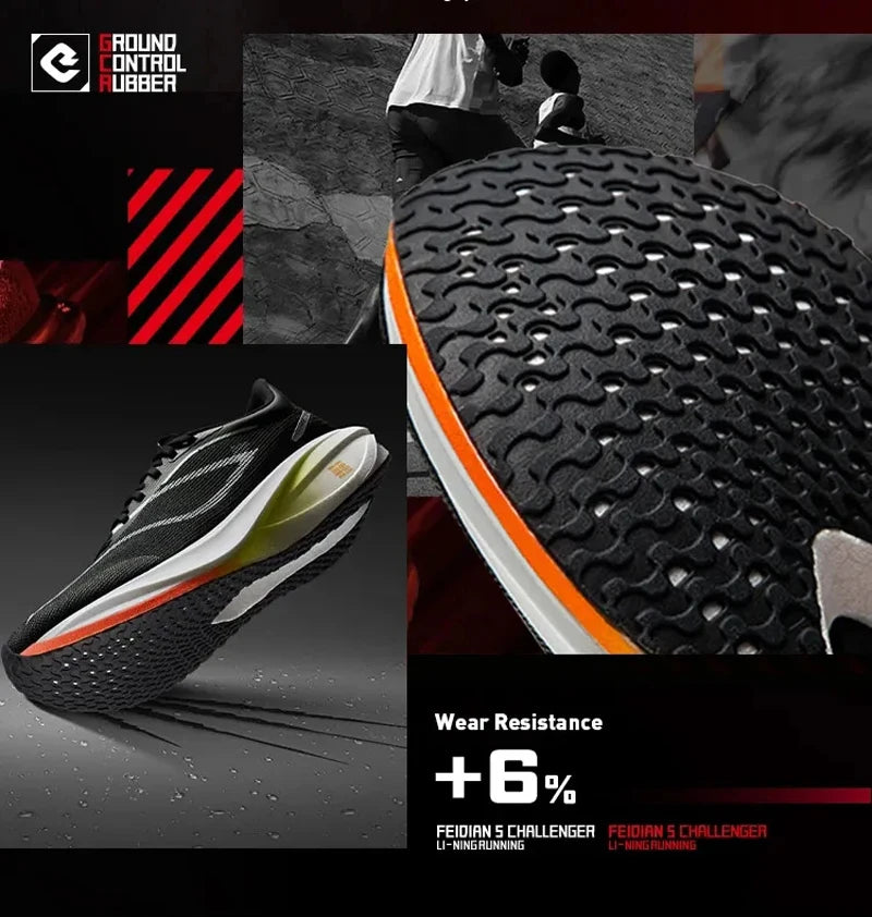 Road  Running Shoes - Li-Ning - Black 1