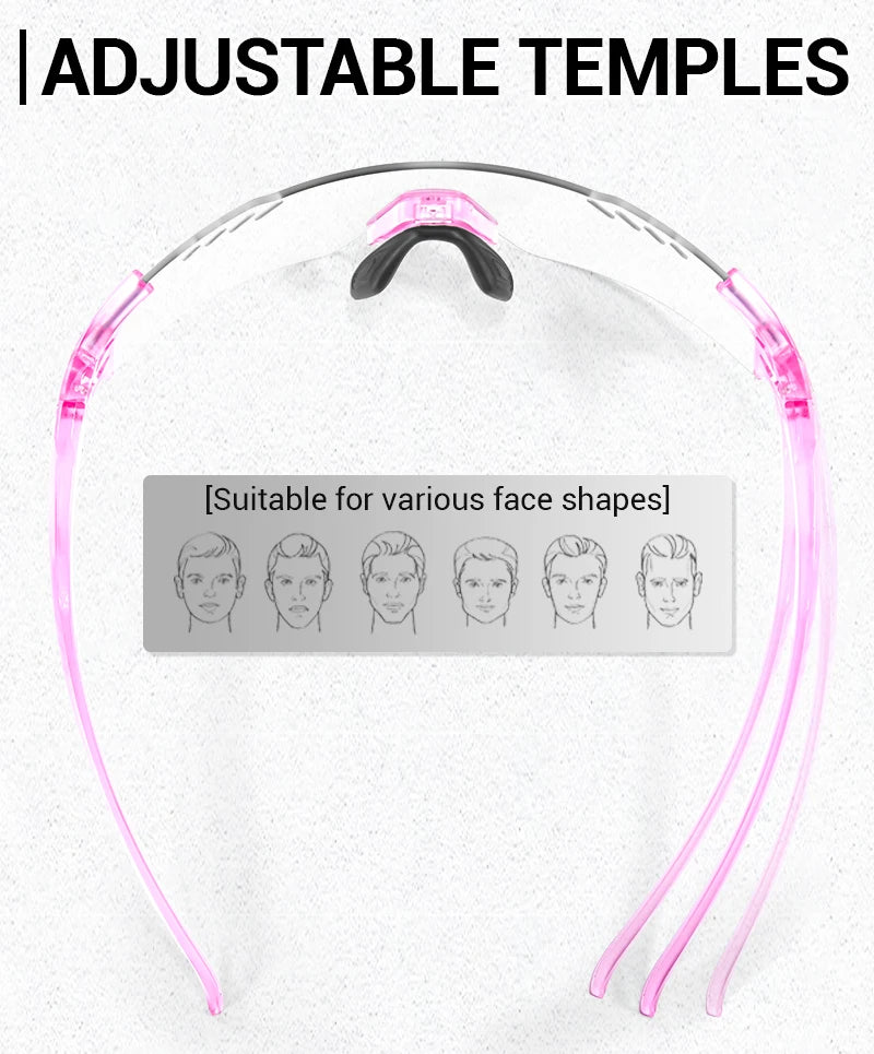 Lentes ActiveVue - Gafas Fotocromáticas Protección UV400 - Rojo