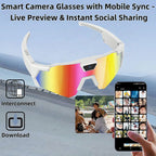 Gaia Vision X – POV Camera Glasses 1080P for Sports & Outdoor
