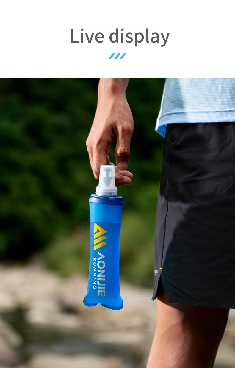 AONIJIE FlexBottle SD30 – Botella Plegable Ultraligera 250ml/500ml