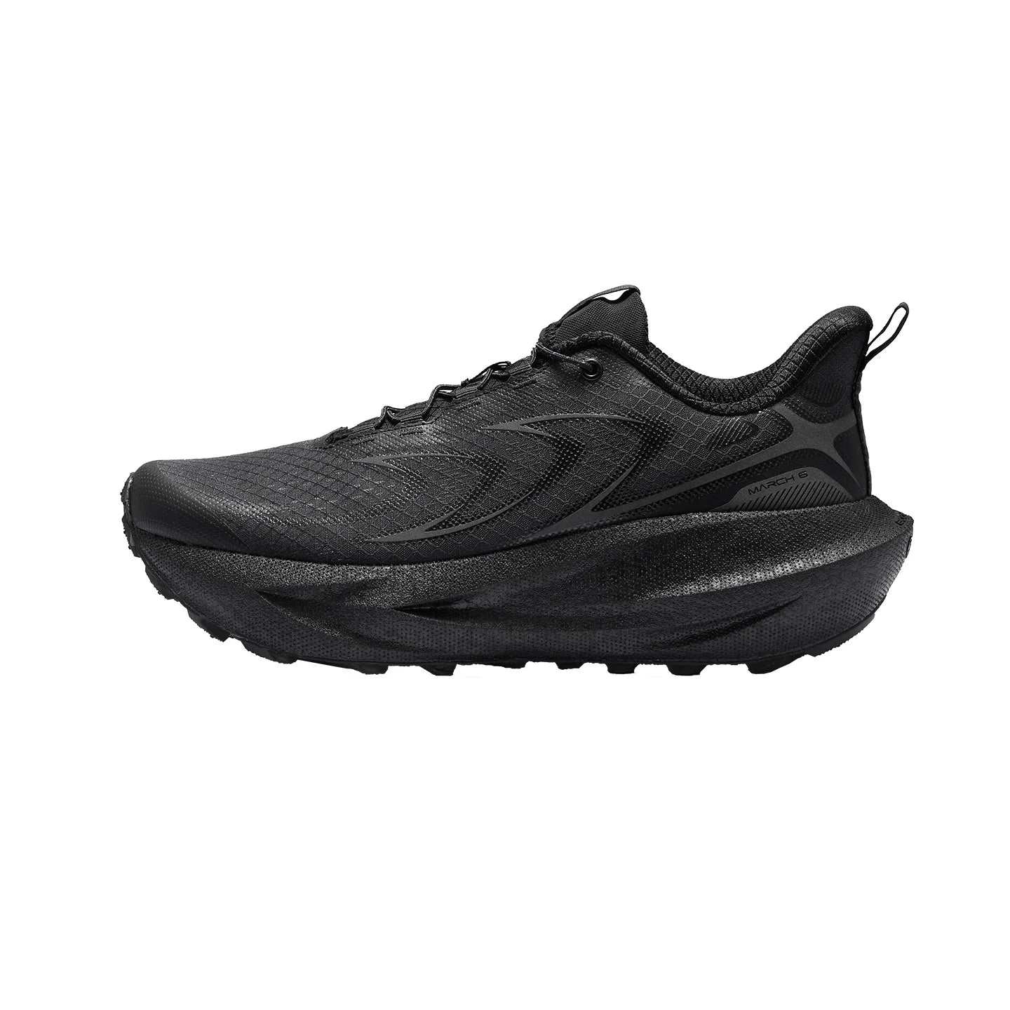 BMAI Mountain Trail Running Shoes for Men - Black
