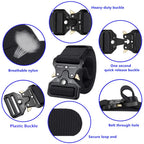 Tactical Quick Release Belt for Hiking, Camping & Work