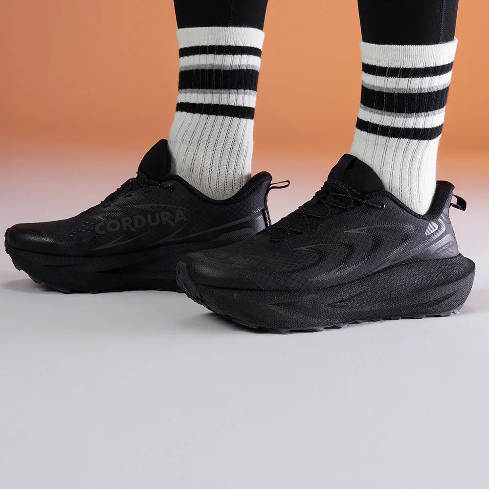 BMAI Mountain Trail Running Shoes for Men - Black