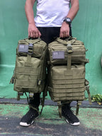 50L Waterproof Tactical Backpack for Hiking & Camping