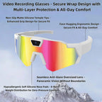 Gaia Vision X – POV Camera Glasses 1080P for Sports & Outdoor