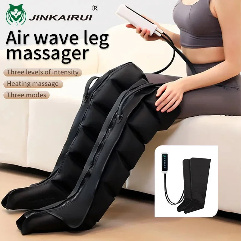 Air Compression Leg & Foot Massager Boots with Remote Control