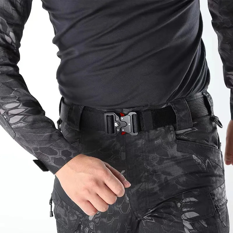 Tactical Quick Release Belt for Hiking, Camping & Work