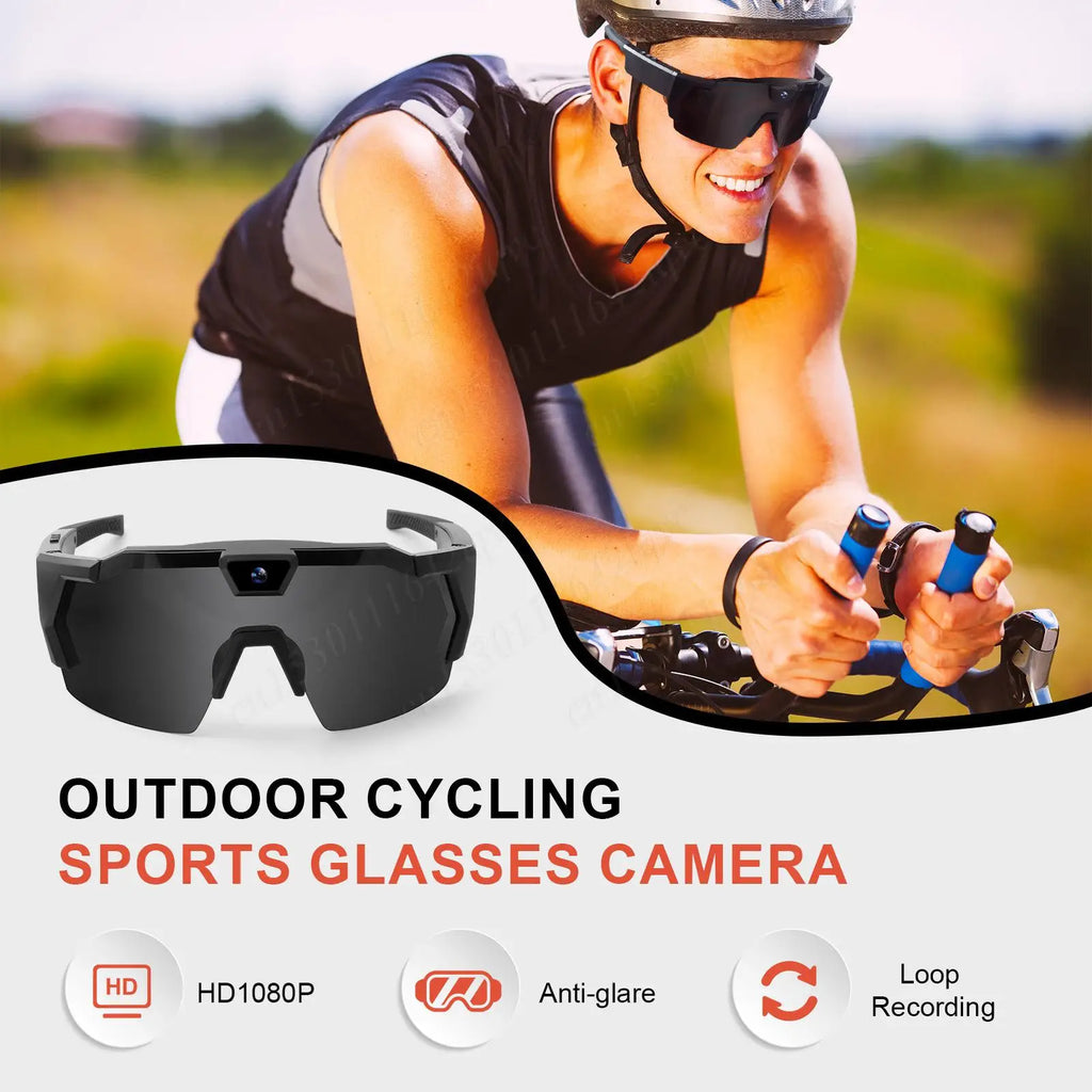 Gaia Vision X – POV Camera Glasses 1080P for Sports & Outdoor