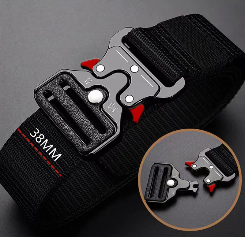 Tactical Quick Release Belt for Hiking, Camping & Work