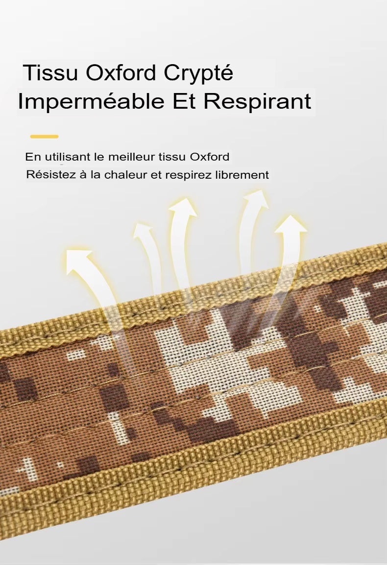 Tactical quick-release belt for men – military belt