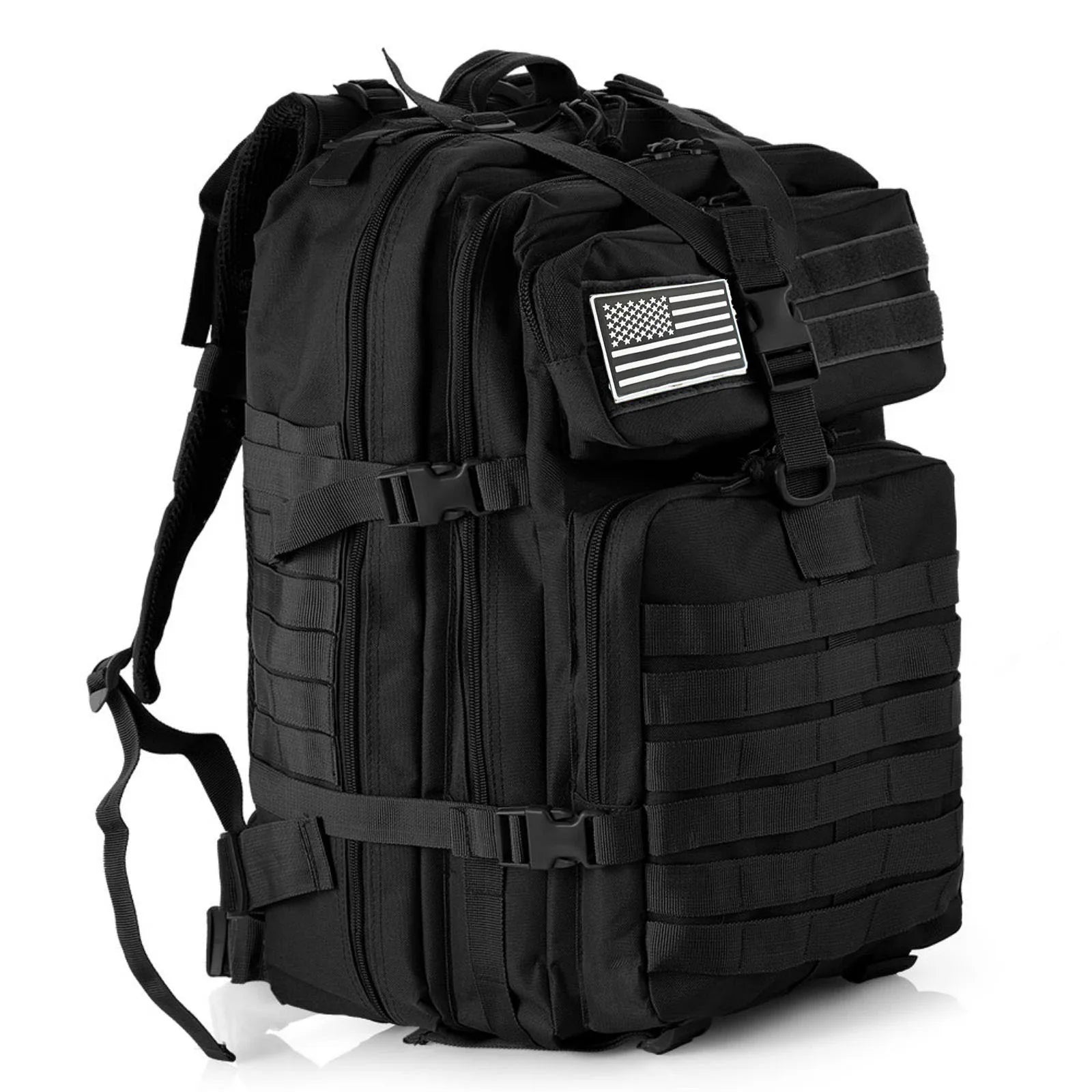 50L Waterproof Tactical Backpack for Hiking & Camping